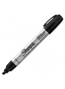 Sharpie Professional Permanent Marker, SAN1794224, Chisel point, Black Dozen